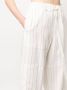 Wales Bonner Broek met wijde pijpen Beige - Thumbnail 5