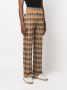Wales Bonner Geruite broek Blauw - Thumbnail 3