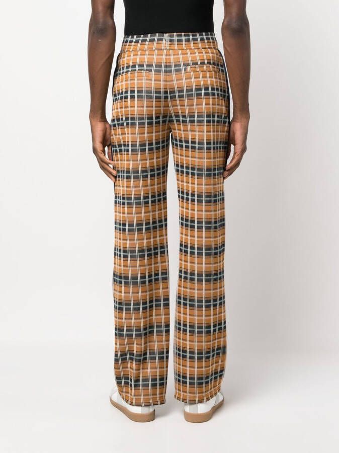Wales Bonner Geruite broek Blauw