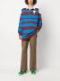 Wales Bonner Gestreept poloshirt Blauw - Thumbnail 2