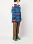 Wales Bonner Gestreept poloshirt Blauw - Thumbnail 3
