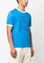Wales Bonner T-shirt met print Blauw - Thumbnail 3