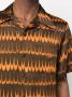 Wales Bonner Overhemd met geometrische print Oranje - Thumbnail 5