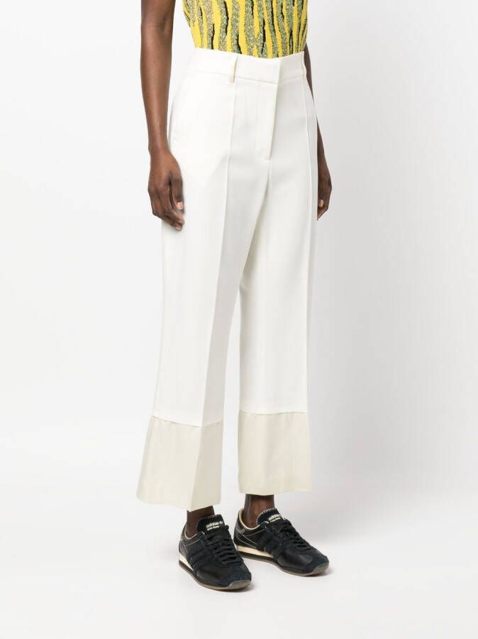 Wales Bonner Straight broek Wit