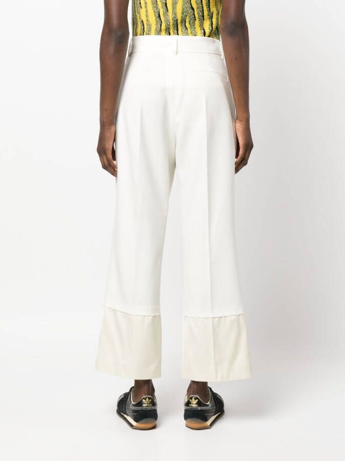Wales Bonner Straight broek Wit