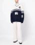 Wales Bonner Intarsia trui Blauw - Thumbnail 2