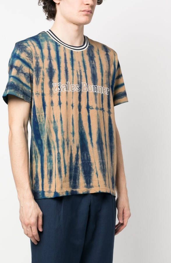 Wales Bonner T-shirt met logoprint Groen