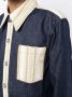 Wales Bonner Denim overhemd Blauw - Thumbnail 5