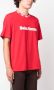 Wales Bonner T-shirt met logopatch Rood - Thumbnail 2