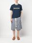 Wales Bonner T-shirt met logoprint Blauw - Thumbnail 2