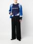 Wales Bonner Sweater met geborduurd logo Blauw - Thumbnail 2