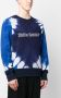 Wales Bonner Sweater met geborduurd logo Blauw - Thumbnail 3
