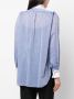 Wales Bonner Blouse verfraaid met studs Blauw - Thumbnail 4