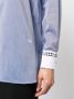 Wales Bonner Blouse verfraaid met studs Blauw - Thumbnail 5