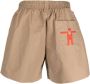 Walter Van Beirendonck Shorts met elastische taille Beige - Thumbnail 2