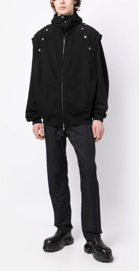 Walter Van Beirendonck Jack met capuchon Zwart