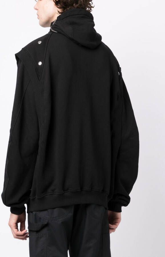 Walter Van Beirendonck Jack met capuchon Zwart