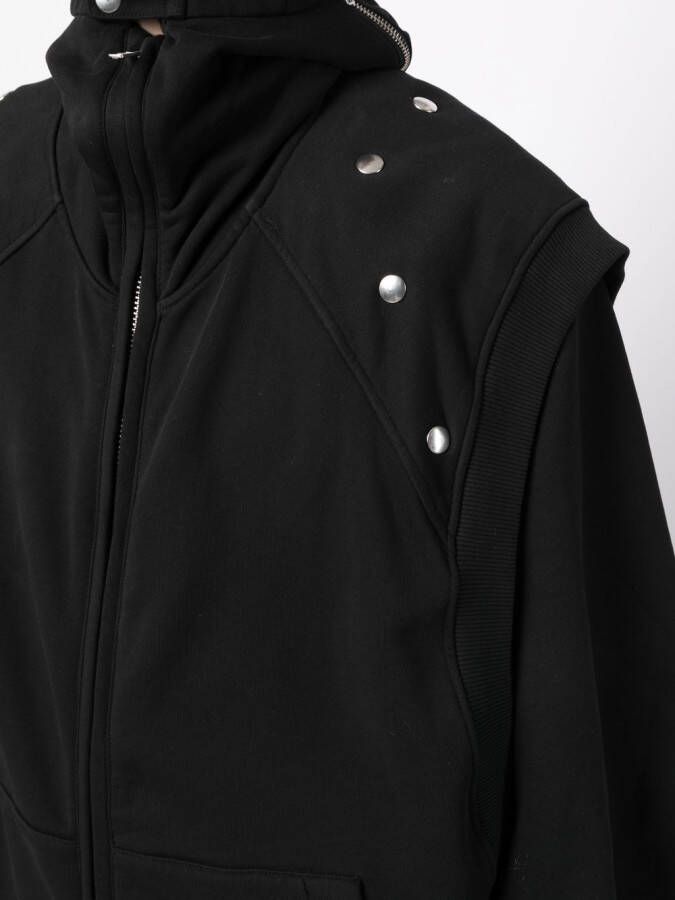 Walter Van Beirendonck Jack met capuchon Zwart