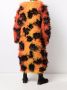Walter Van Beirendonck Jas van imitatiebont Oranje - Thumbnail 4