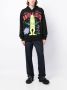 Walter Van Beirendonck Hoodie met tekst Zwart - Thumbnail 2