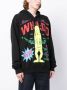 Walter Van Beirendonck Hoodie met tekst Zwart - Thumbnail 3