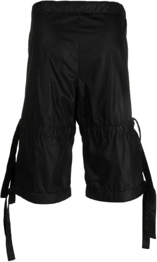 Walter Van Beirendonck Shorts met trekkoord Zwart