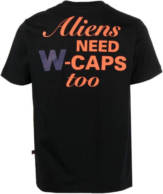 Walter Van Beirendonck T-shirt met grafische print Zwart
