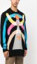 Walter Van Beirendonck Trui met abstracte print Zwart - Thumbnail 3