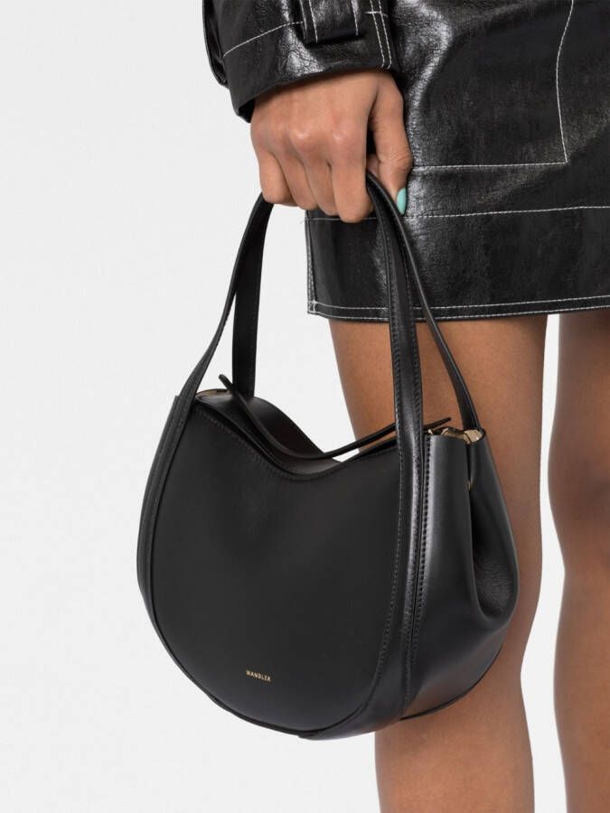 Wandler Shopper met logoprint Zwart
