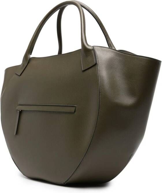 Wandler Mia leren shopper Groen