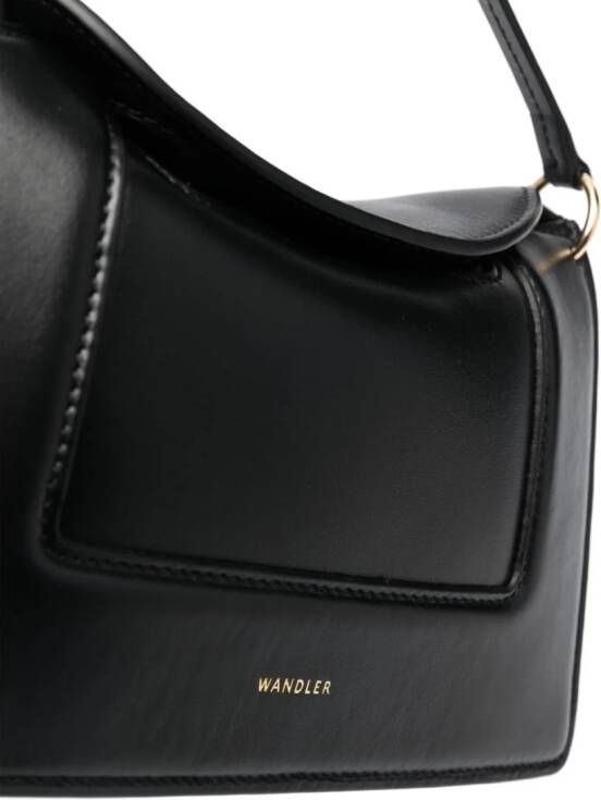 Wandler Penelope leren tas Zwart