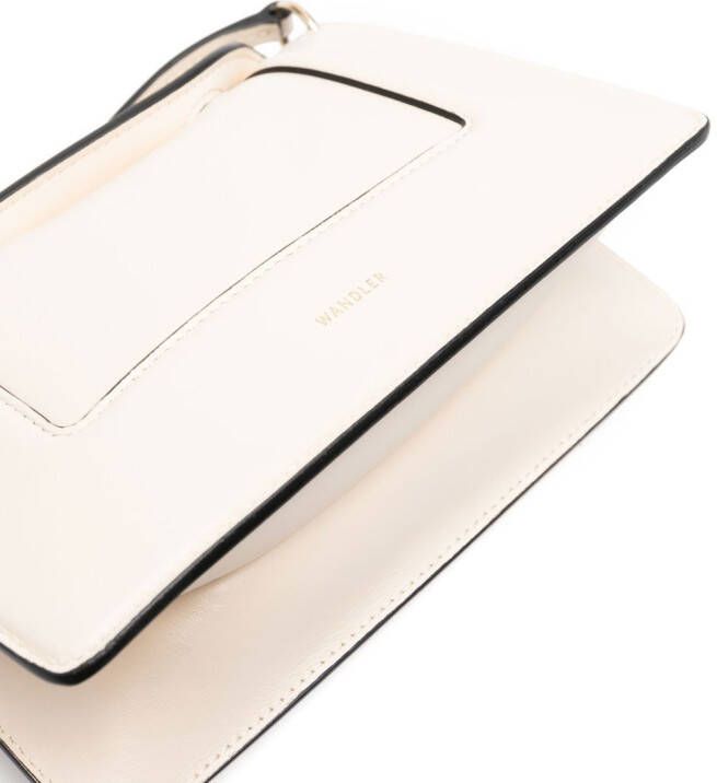 Wandler Penelope kleine schoudertas Beige