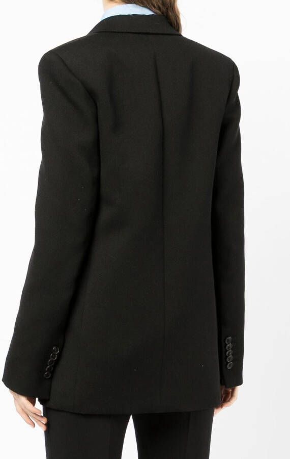 WARDROBE.NYC Blazer van scheerwol Zwart