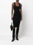 WARDROBE.NYC Mouwloze midi-jurk Zwart - Thumbnail 2