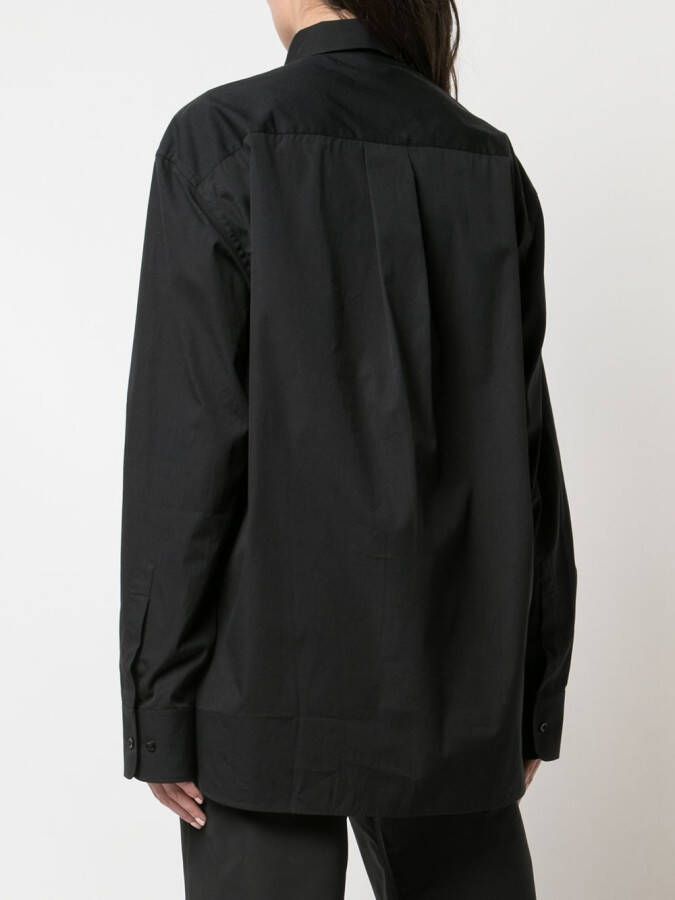 WARDROBE.NYC Shirt van popeline Zwart