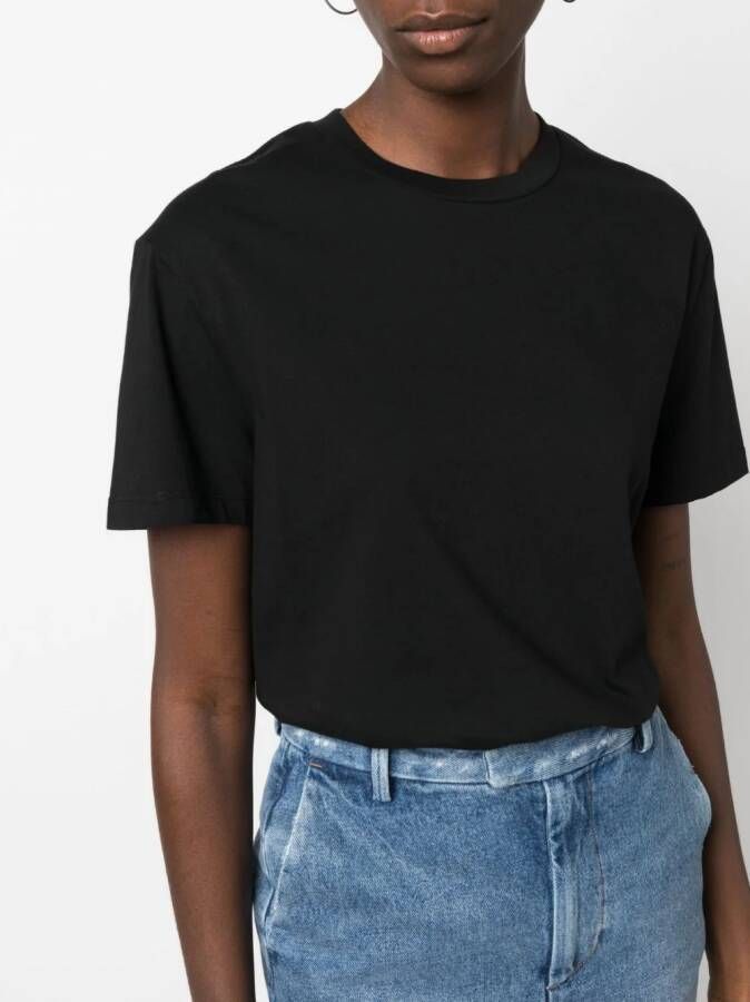 WARDROBE.NYC T-shirt met ronde hals Zwart