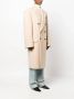 WARDROBE.NYC x Hailey Bieber jas van scheerwol Beige - Thumbnail 3