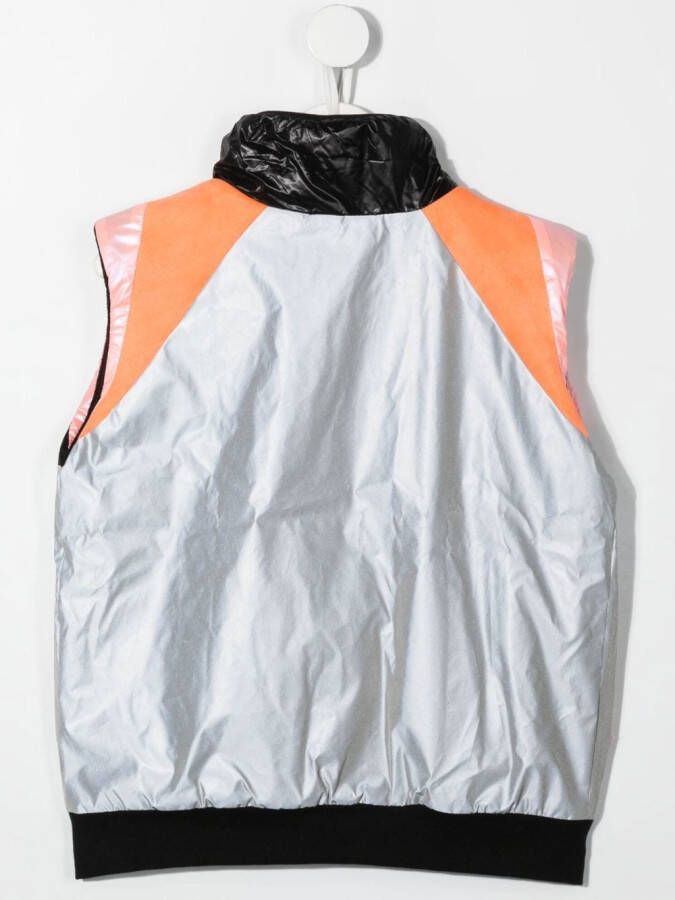 WAUW CAPOW by BANGBANG Bodywarmer met colourblocking Zwart