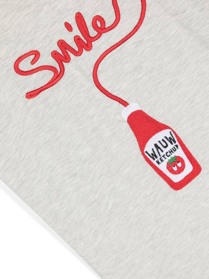 WAUW CAPOW by BANGBANG Chup T-shirt Grijs