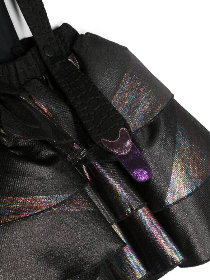 WAUW CAPOW by BANGBANG Jurk met metallic-effect Zwart