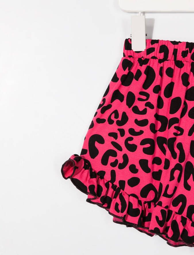 WAUW CAPOW by BANGBANG Shorts met ruches Roze