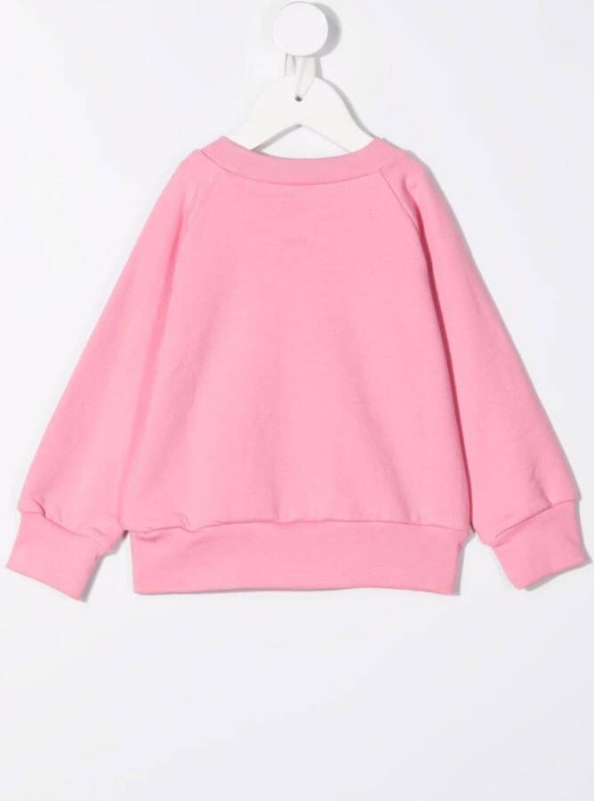 WAUW CAPOW by BANGBANG Sweater met logo Roze