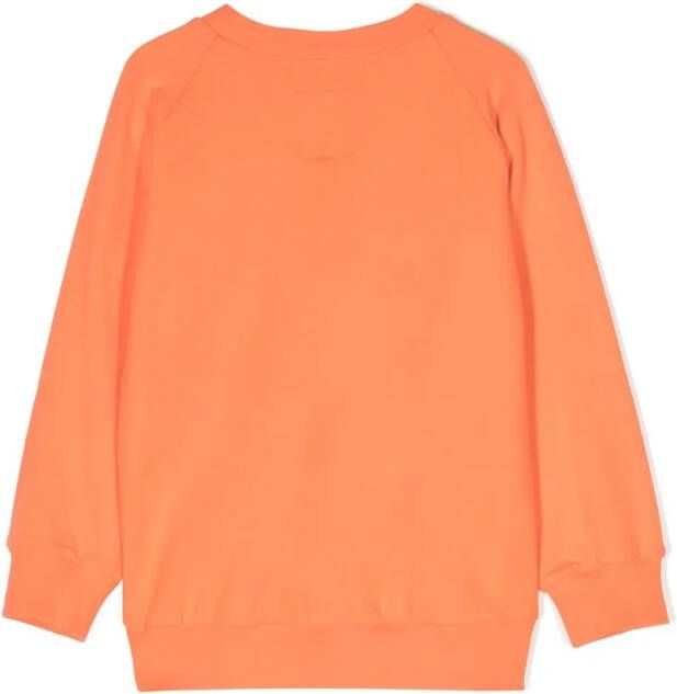 WAUW CAPOW by BANGBANG Sweater van biologisch katoen Oranje