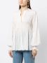 We Are Kindred Gesmockte blouse Wit - Thumbnail 3
