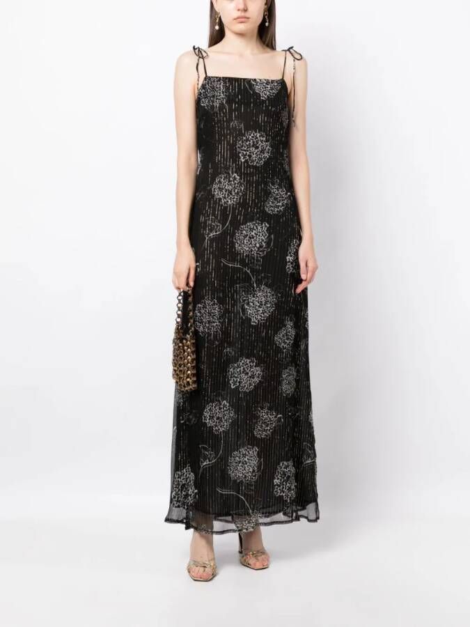 We Are Kindred Maxi-jurk met bloemenprint Zwart