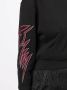 We11done Cropped hoodie Zwart - Thumbnail 5