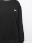 We11done Sweater met logopatch Zwart - Thumbnail 5