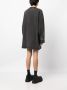 We11done Mini-jurk met lange mouwen Grijs - Thumbnail 4