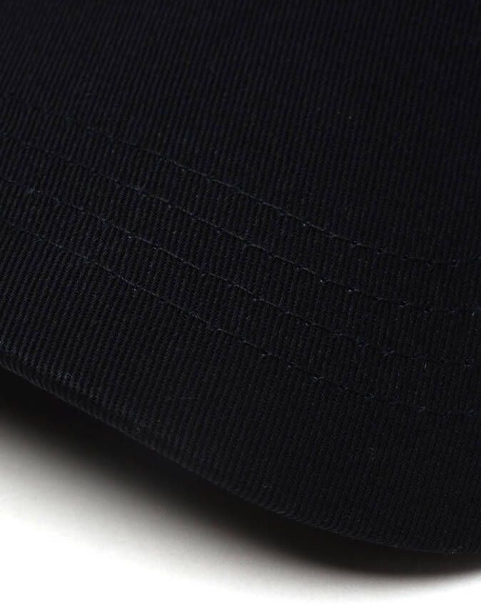 We11done Pet met logoprint Zwart