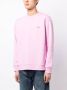 We11done Sweater met logopatch Roze - Thumbnail 3